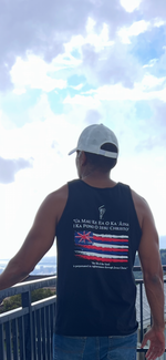 Hawaii Flag and Motto - UNISEX TANK TOP
