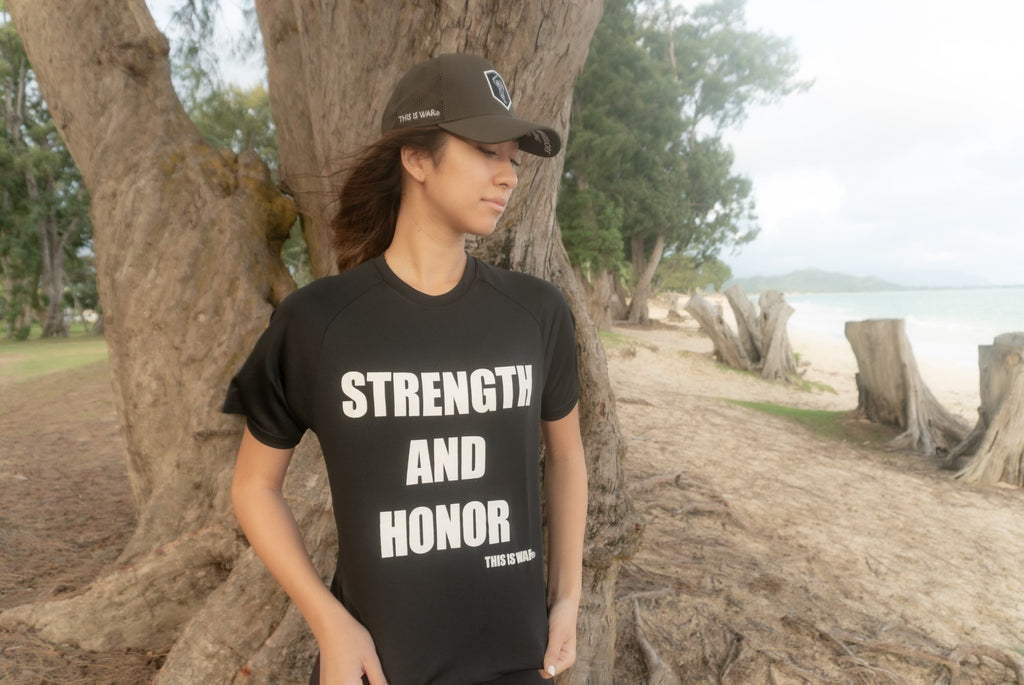 DRY-FIT STRENGTH AND HONOR T-SHIRT